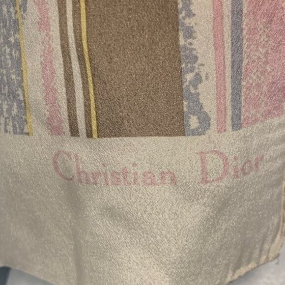 Christian Dior Silk Scarf - Picture 2 of 2